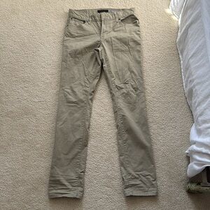 Aeropostale stretch skinny cotton twill khaki jeans pants size 30 / 34